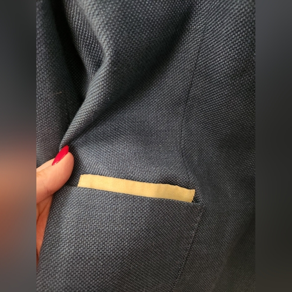 Men's Blue Blazer - Picture 2 of 4